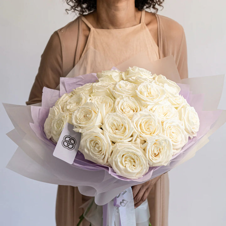 Bouquet of 25 / 50 / 75 Playa Blanca roses