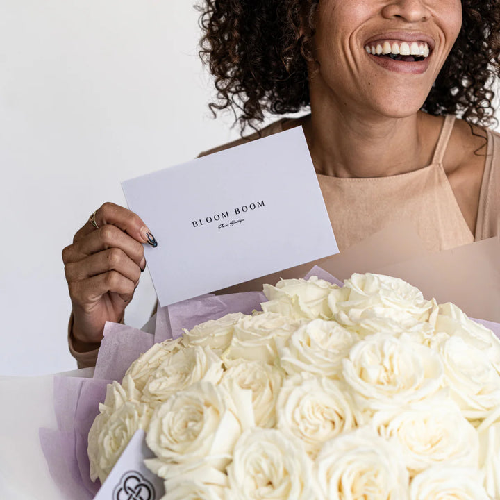 Bouquet of 25 / 50 / 75 Playa Blanca roses