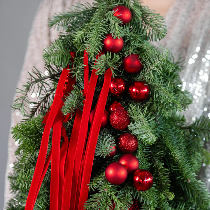 Red Christmas Tree