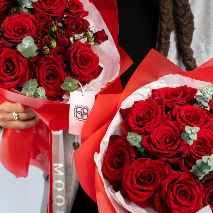 Bouquet "My sweetheart" with roses