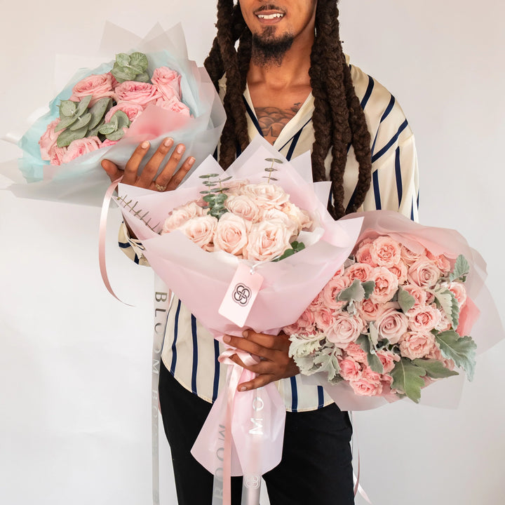 Bouquet "Tender Love" with roses